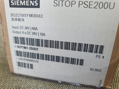 SIEMENS 6EP1961-2BA21 PSE200U NEW