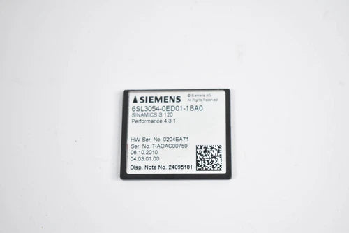 Siemens SINAMICS S120 6SL3054-0ED01-1BA0 ( 6SL3 054-0ED01-1BA0 )