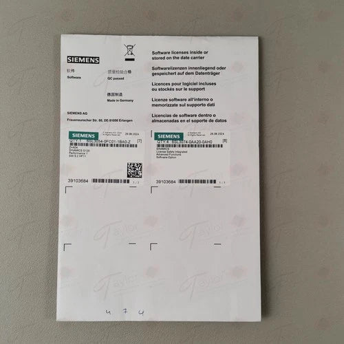 Siemens 6SL3054-0FC01-1BA0-Z + 4x 6SL3074-0AA20-0AH0 NEU OVP versiegelt