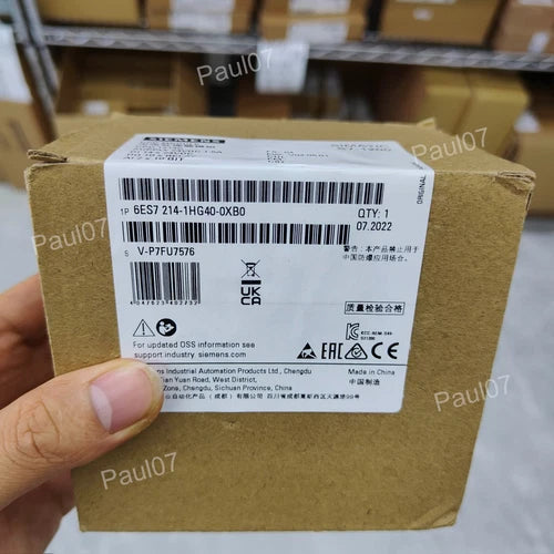 New Siemens 6ES7214-1HG40-0XB0 6ES7 214-1HG40-0XB0 SIMATIC S7-1200 CPU 1214C