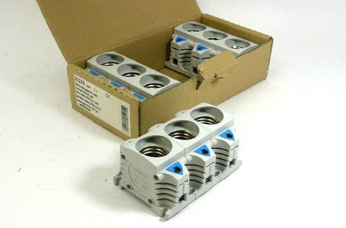 3 St¨¹ck W?hner Triton D-Sicherungssockel E27 | 3polig | 500V | 25 A | 31174