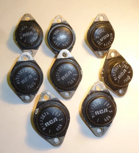 Transistor de 1 peça MIS13674 RCA/LF24