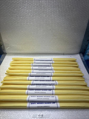 **New QIH240-2000GG Quartz Infrared Halogen Lamp 240V 2000W (Lot Of 12)#