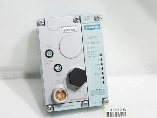 Siemens ET200 PRO IM 154-3 PN 6ES7154-3AB00-0AB0 + 6ES7194-4AK00-0AA0