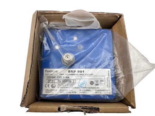 FOXBORO SCHNEIDER ELECTRIC SRP981-CIDLS1NA 12000202244 POSITIONNEUR x1pc