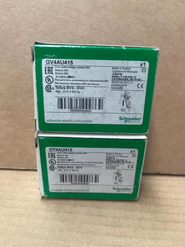 Schneider Electric TeSys BV4-GV4 GV4AU415 Coil Undervoltage Release MN