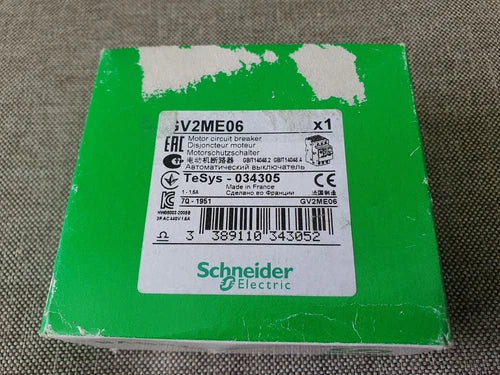 Schneider GV2ME06 034305 NEW