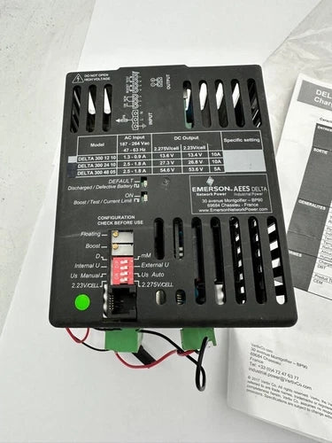 1pc x CARREGADOR DE BATERIA EMERSON VERTIV DELTA 300