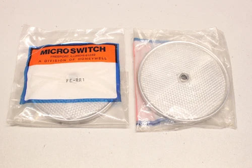 2x Microswith HONEYWELL FE-RR1 ?84mm 3inch Sensor Reflektor Reflector Mirror