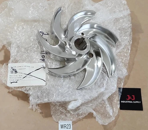 *BRAND NEW* Fristam Stainless Pump Impeller 200mm OD 30mm Bore 20RA + Warranty!