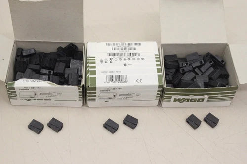 299x WAGO 224 104 400V 24A Leuchtenklemme 224-104 OVP