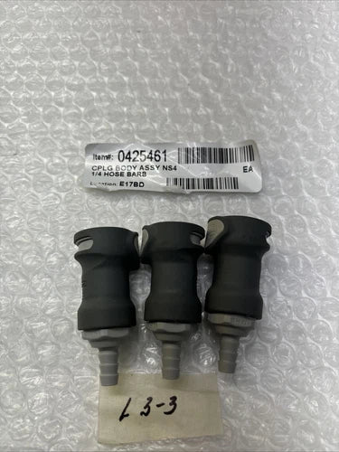 ** New Hose Barb Coupling NSA 1/4¡± Hose Barb (QTY Of 3) Disconnects Connector #