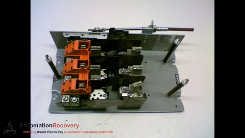 SIEMENS VBFS363 DISCONNECT SWITCH, 100A, 600 VAC, 600 VDC #154889