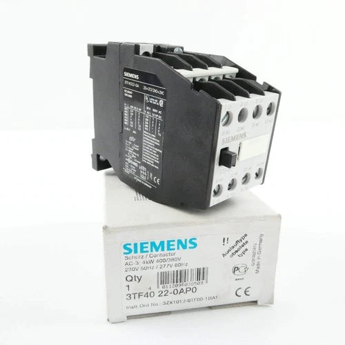 SIEMENS 3TF4022-0AP0 (230V 50Hz / 277V 60Hz) CONTACTOR