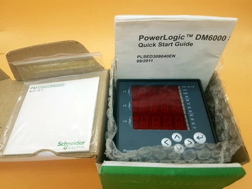 Schneider Electric METSEDM6000 PowerLogic DM6000 Digital Panel Meter DM6000