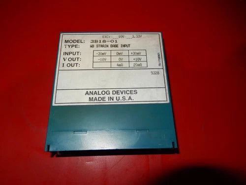 3B18-01 ANALOG DEVICES, WB Strain gage input