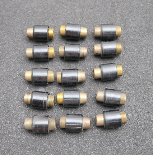 15x K?cherb¨¹rstenhalter Ma?e innen 5x8mm(t x a) Gewinde? 11,7mm Au?en? 17mm