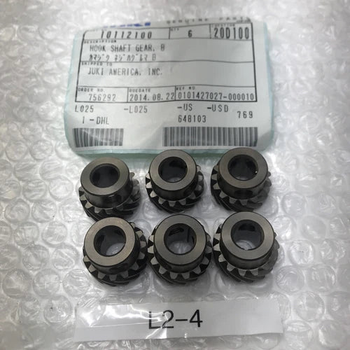 **NEW JUKI HOOK SHAFT GEAR B 10112100 (QTY OF 6) FAST SHIPPING &WARRANTY#