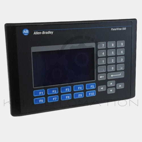 Terminal PanelView 550 2711-B5A5, teclado e toque, monocromático de 5,5", RS-232 (DH-485)