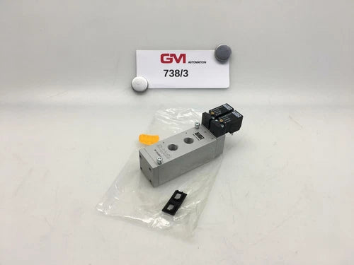 Airtec 5-Wege Magnetventil KF-10-530-HN + 2x 23-M-09-17-412-R solenoid valve