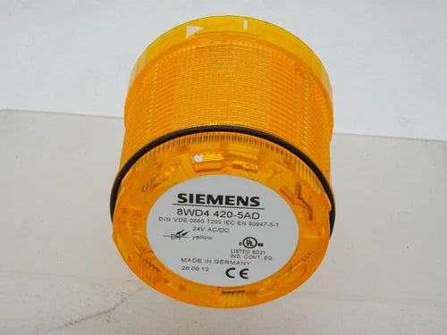 Siemens 8WD420-5AD / 8WD 420-5AD / Dauerlichtelement orange 24V AC/DC