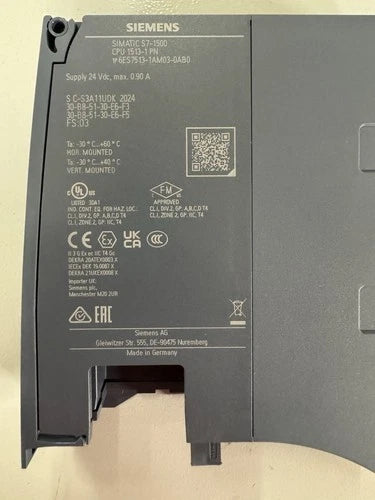 1PC For Siemens 6ES7513-1AM03-0AB0 New
