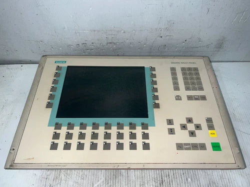 Siemens #6AV6 542-0AG10-0AX0 Multi Panel MP270B KEY-10TFT Screen