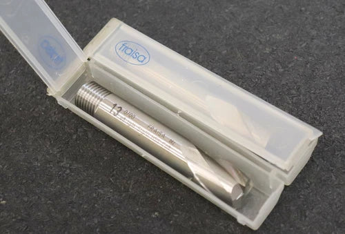 FRAISA 2 St¨¹ck Schaftfr?ser mit Gewinde e8 lg16 Stg70 ? 13mm 2-Schneider HSS-Co8