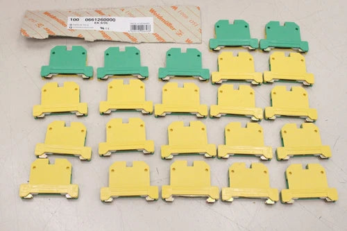 22x WEIDM¨¹LLER EK6/35 6mm? Reihenklemme Schutzleiter unused