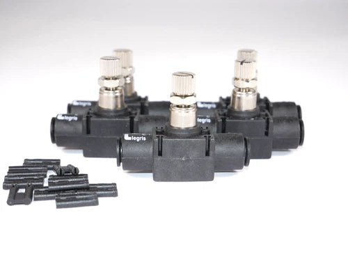 5 St¨¹ck Parker Legris 7772 08 00 Leitungseinbauventil | 8mm | Bi-Directional