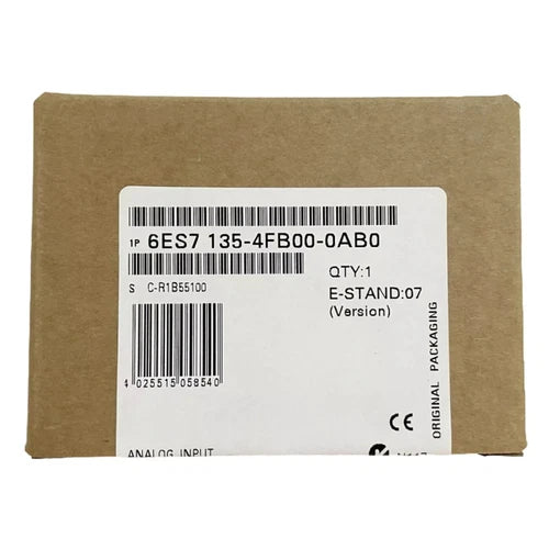 New Siemens 6ES7135-4FB00-0AB0 6ES7 135-4FB00-0AB0 ELECTRONIC MODULE FOR ET 200S