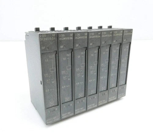 7x SIEMENS SIMATIC S7 6ES7 132-4BB01-0AB0 2 DIGITAL OUTPUT MODULES - set of 7