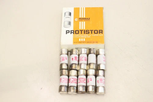 10x Ferraz Protistor 660V 20A Kapselsicherung 2258 G081472 NEU