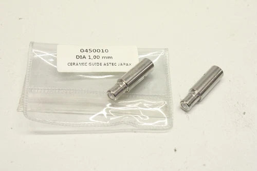 2x  00450010 DIA 1,00mm 0.039 Ceramic guide for Astec japax Erodiermaschine