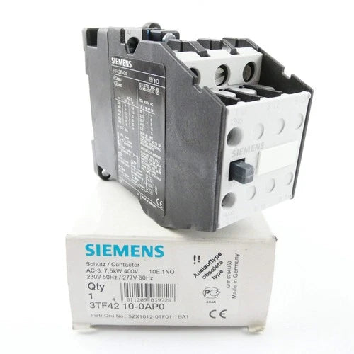 SIEMENS 3TF42 10-0AP0 (230/277V 50/60Hz) CONTACTOR