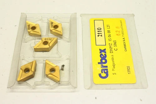 5x CARBEX 2110 DNMZ 15 06 08 L21 C5965 Wendeschneidplatten 2110 OVP