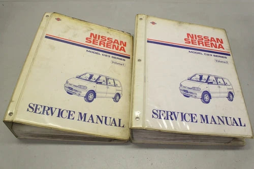 1998 Nissan Serena Model C23 Series Workshop Manual SM8E-C23SE0E