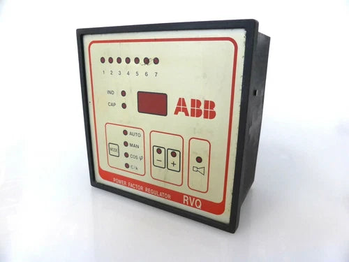 ABB RVQ Power Factor Regulator Blindstromkompensations Regulator 7 Stages