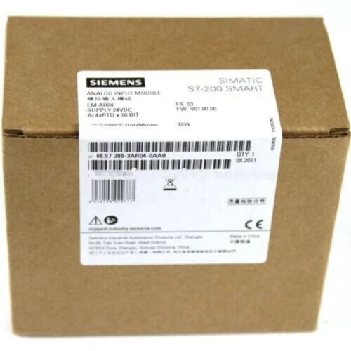 New Siemens 6ES7288-3AR04-0AA0 6ES72883AR040AA0 S7-200 Analog Input SM AR04