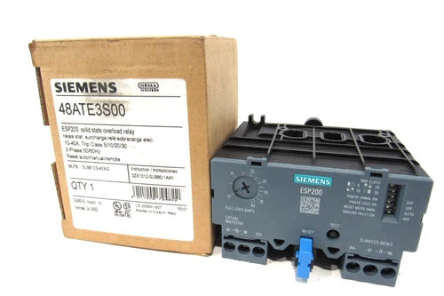 NEW SIEMENS 48ATE3S00 OVERLOAD RELAY