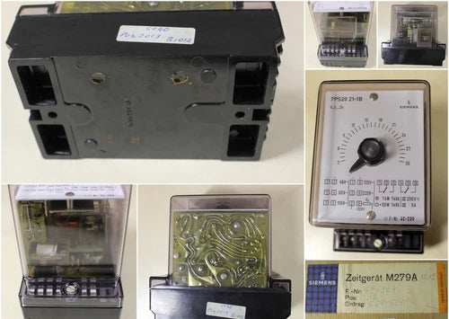 Siemens time relay 7PS2021-1B 48VDC 0.3-3S - timer -