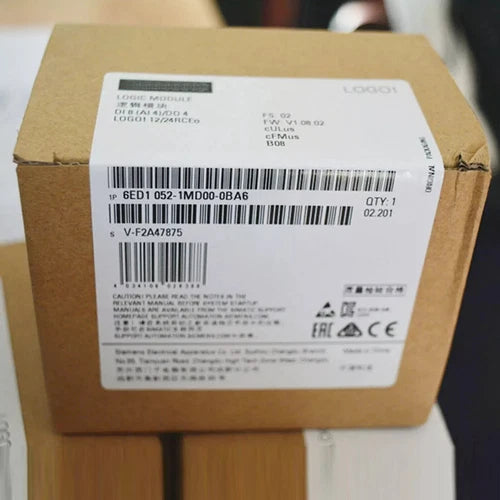 New Siemens 6ED1052-1MD00-0BA6 6ED1 052-1MD00-0BA6 LOGO! 12/24RC logic module