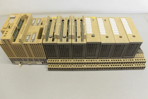 SIEMENS SIMATIC S5 S5-95U 6ES5095-8MC01 E:6 Rack Complete PLC PLC 6ES5700-8MA11