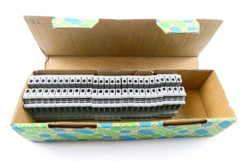 27x PHOENIX CONTACT UK 5 (3004016) FEED THROUGH TERMINAL BLOCK - set of 27