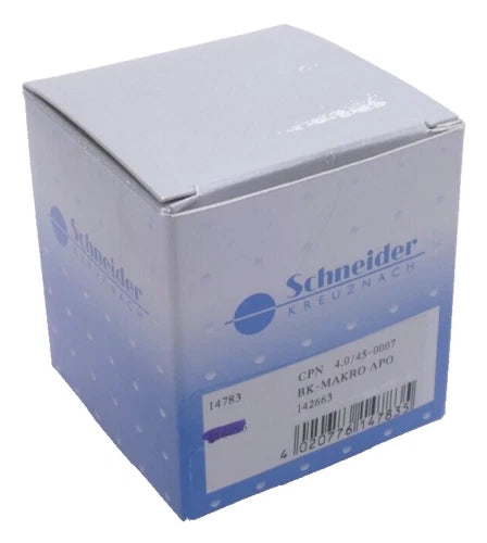 Schneider Kreuznach 142663 BK-MAKRO APO Lens | CPN 4.0/45-0007