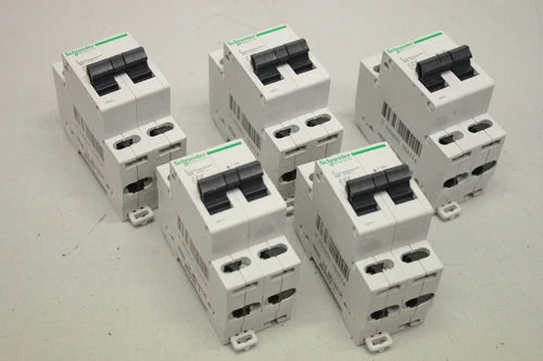 5x SCHNEIDER ELECTRIC 15011 32A 2P Schalter Switch 3303430150114