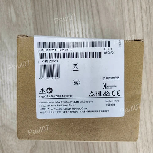 New Siemens 6ES7232-4HB32-0XB0 6ES7 232-4HB32-0XB0 S7-1200 Analog Output SM 1232