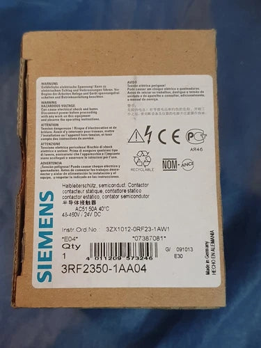 Siemens 3RF2350-1AA04 NEW