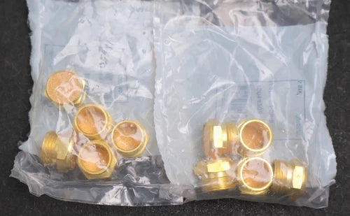 10x Schald?mpfer kurz mit Sechskant J-SD5-1/2-SB-B Gewinde 1/2'' unbenutzt