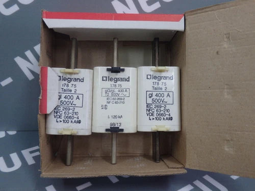 17875 - LEGRAND - 17875 / Set 3 Cartridges To Knives Type Gl T.2 New